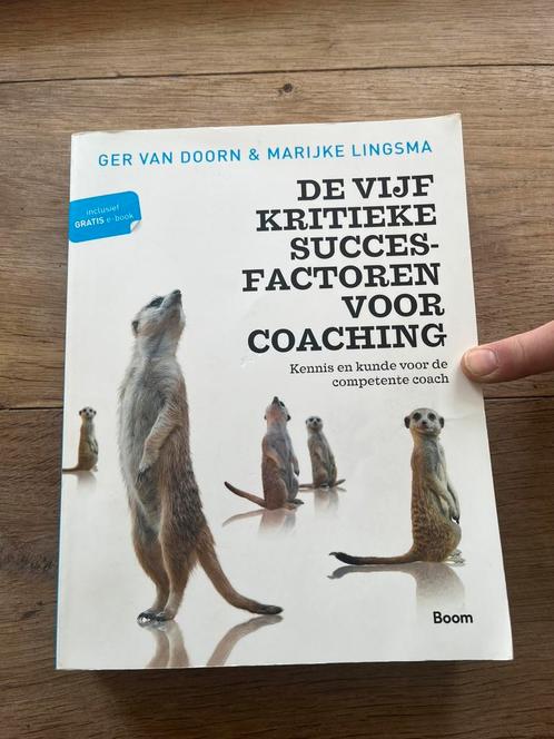 De vijf kritieke succesfactoren voor coaching (e-book), Boeken, Advies, Hulp en Training, Zo goed als nieuw, Ophalen of Verzenden