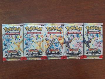 Pokemon TCG Prismatic evolutions beschikbaar voor biedingen