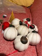 Prachtige lot antiek glazen kerstballen. 8x vintage., Diversen, Kerst, Ophalen of Verzenden, Zo goed als nieuw