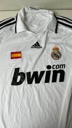 Real Madrid thuisshirt seizoen 2008/2009 maat M, Kleding | Heren, Wit, Zo goed als nieuw, Voetbal, Verzenden