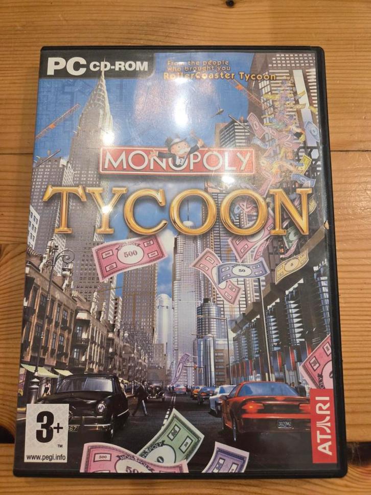 Monopoly Tycoon PC - Klassieker!, Spelcomputers en Games, Games | Pc, Gebruikt, Simulatie, 1 speler, Vanaf 3 jaar, Eén computer