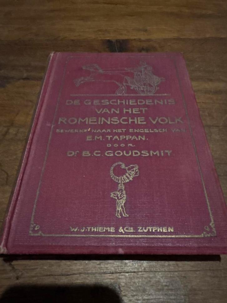 De Geschiedenis van het Romeinsche Volk - Oud boek, Antiek en Kunst, Antiek | Boeken en Bijbels, Ophalen of Verzenden