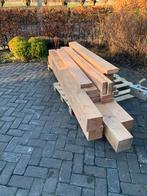 Houten balken, Doe-het-zelf en Verbouw, Hout en Planken, Ophalen of Verzenden, Zo goed als nieuw, 50 mm of meer, Balk