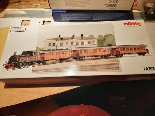 Marklin Zweedse set 28703, Hobby en Vrije tijd, Modeltreinen | H0, Nieuw, Treinset, Wisselstroom, Märklin, Ophalen of Verzenden
