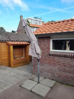 Mooie parasol, Ophalen of Verzenden, Zo goed als nieuw, Zweefparasol