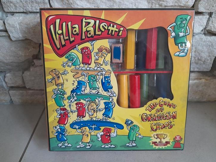 Villa paletti Stapel en balanceer spel voor kinderen.  NIEUW, Hobby en Vrije tijd, Gezelschapsspellen | Overige, Nieuw, Een of twee spelers