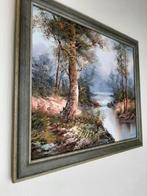 olieverf op doek Irene Cafieri, Antiek en Kunst, Kunst | Schilderijen | Klassiek, Ophalen