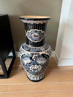Antieke vintage Bien Hao Vietnamese Aziatische relief vaas, Ophalen