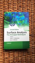 J C. Vickerman. Surface analysis. The principal techniques., Ophalen of Verzenden, Zo goed als nieuw, Management