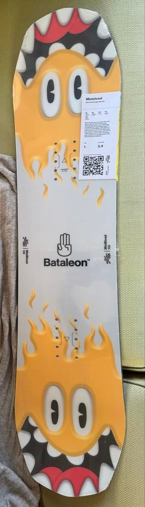 Bataleon Minishred 105cm Snowboard - Nieuw in verpakking, Ophalen of Verzenden, Nieuw, Board