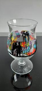 Duvel glas Manuel Seikritt Fake gekleurd limited edition, Ophalen of Verzenden, Zo goed als nieuw, Glas of Glazen, Duvel
