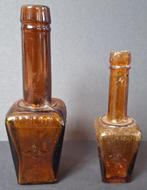 2 Maggi flesjes - bodemvondsten - Adv S 437, Antiek en Kunst, Ophalen of Verzenden