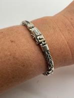 Z399 Prachtige zilveren Best To Buddha armband, Ophalen of Verzenden, X, Zilver, Zilver