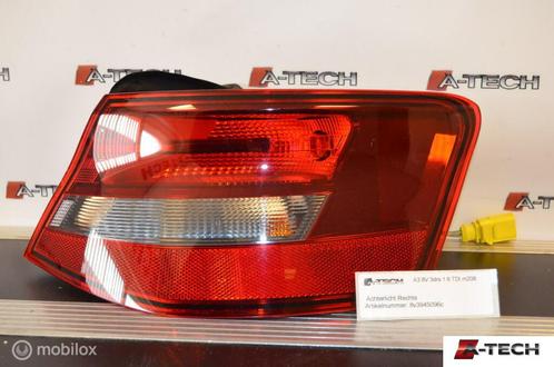 Achterlicht rechts Audi A3 8V 3drs  ('12-'17) 8v3945096c, Auto-onderdelen, Verlichting, Audi, Gebruikt, Ophalen of Verzenden