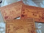 3 schoolboekje Voor School en huis 1920 vers Anna Sutorius, Gelezen, Anna Sutorius, Ophalen of Verzenden, Nederlands
