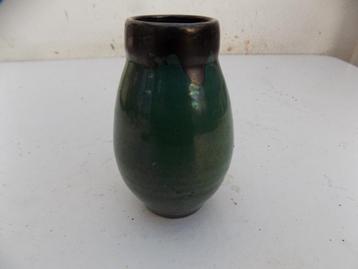 Vintage vaasje groen retro brocante jaren 60   beschikbaar voor biedingen