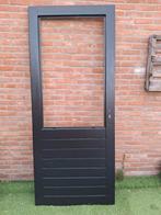Buitendeur/ schuur deur zonder glas, Doe-het-zelf en Verbouw, Deuren en Horren, Ophalen, 80 tot 100 cm, 200 tot 215 cm, Glas