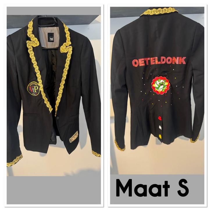 Oeteldonk jasje maat S, Kleding | Dames, Carnavalskleding en Feestkleding, Nieuw, Carnaval, Maat 36 (S), Ophalen of Verzenden