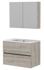 Atlantic by Allibert badmeubelset 80cm hout - zonder wasbak, Ophalen, Nieuw, 50 tot 100 cm, Minder dan 100 cm