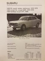 5 x Subaru Olyslager Kluwer Vraagbaken 1975-1985, Auto diversen, Handleidingen en Instructieboekjes, Ophalen of Verzenden