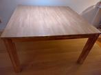 Massief eiken tafel 130x130 moet snel weg!, Ophalen, Zo goed als nieuw, Vierkant, 50 tot 100 cm
