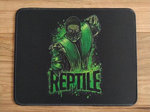 Mortal Kombat Reptile Muismat Midway Boon Tobias Fatality, Computers en Software, Muismatten, Zo goed als nieuw, Verzenden