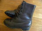 Vintage bruine legerkisten leger schoenen Nog nieuw!!, Bruin, Boots, Nieuw, Ophalen of Verzenden