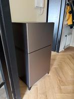 IKEA BESTÅ kast  donker hout & metallic bronzen fronten, Huis en Inrichting, Kasten | Wandmeubels, Ophalen, Zo goed als nieuw