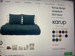 Karup Design Shin Sano Slaapbank - Blauw, Huis en Inrichting, Ophalen, Gebruikt, Blauw, Tweepersoons