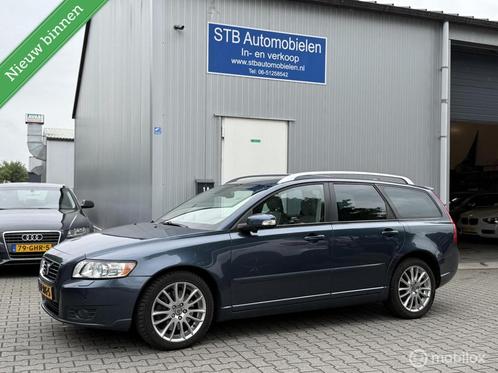 Volvo V50 2.0D Edition II Automaat, Leder Netjes, Auto's, Volvo, Bedrijf, Te koop, V50, ABS, Airbags, Airconditioning, Alarm, Bluetooth