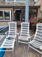 4 campingstoelen, Caravans en Kamperen, Ophalen, Gebruikt, Campingstoel
