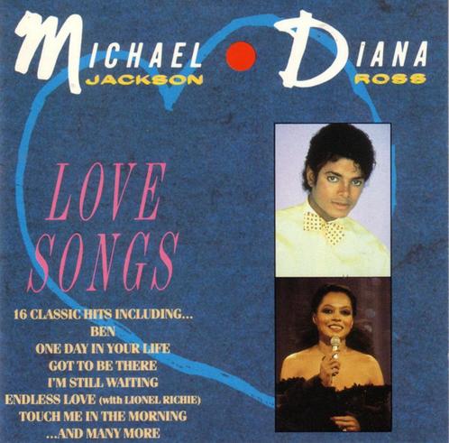 Michael Jackson & Diana Ross – Love Songs, Cd's en Dvd's, Cd's | Pop, Zo goed als nieuw, Ophalen of Verzenden