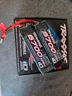 Traxxas EZ-Peak Live duel lader met 2 maal 6700 4s lipo's, Gebruikt, Onderdeel, RTR (Ready to Run), Overige schalen