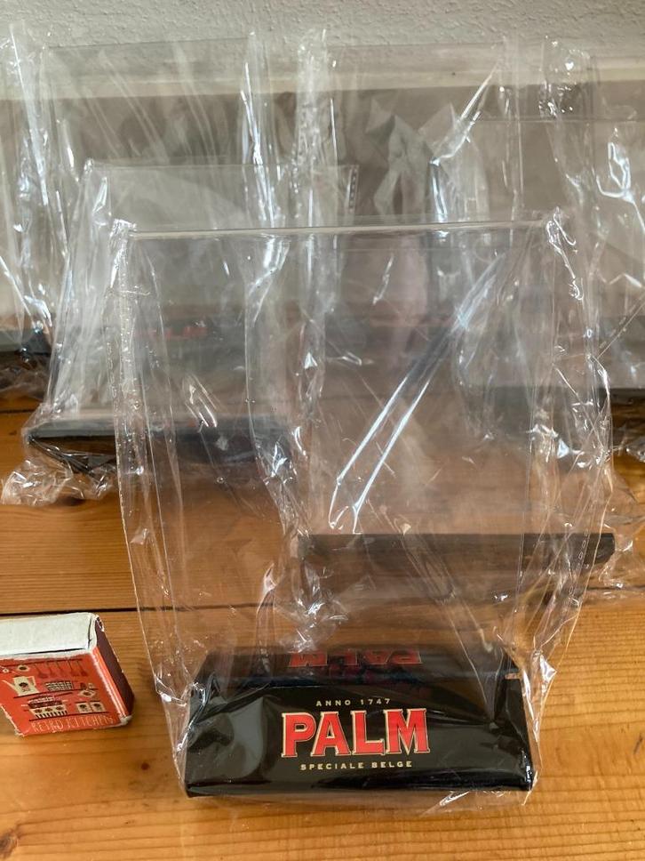 10 Palm bier kunststof display A6 nieuw in cellofaan plastic, Verzamelen, Biermerken, Nieuw, Ophalen of Verzenden