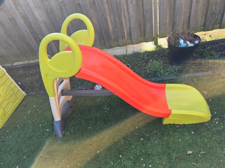 Smoby glijbaan, Kinderen en Baby's, Speelgoed | Buiten | Speeltoestellen, Zo goed als nieuw, Glijbaan, Ophalen