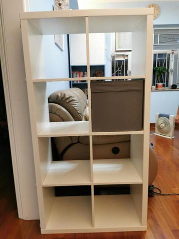 8 vaks Kallax open kast vakkenkast 4x2 wit Ikea beschikbaar voor biedingen