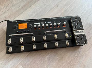 Line 6 POD X3 Live - Multi-effectpedaal voor gitaar en bas beschikbaar voor biedingen