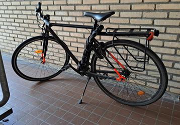 ELOPS Stadsfiets Single Speed 500 (maat M) + Extras beschikbaar voor biedingen