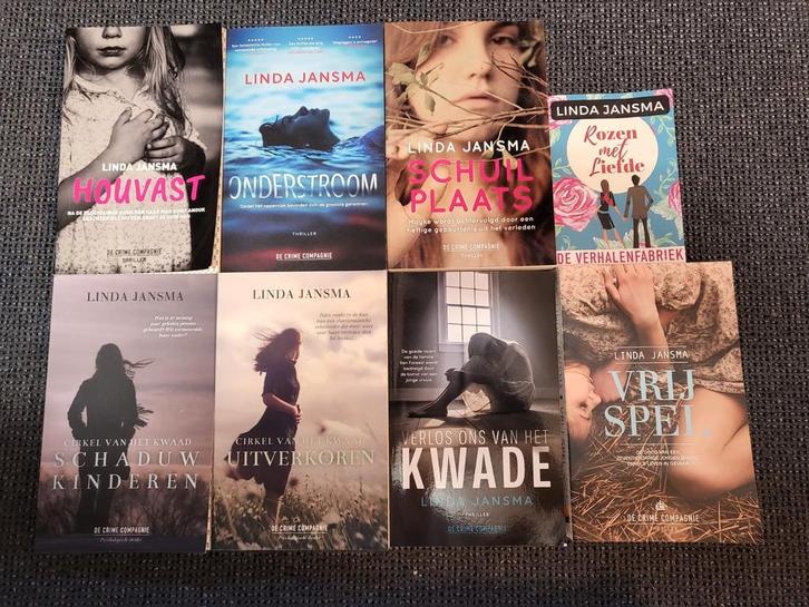 Boeken Linda Jansma, Boeken, Thrillers, Zo goed als nieuw, Ophalen of Verzenden
