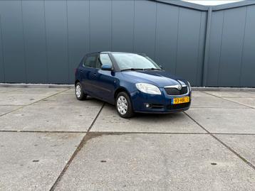 Skoda Fabia 1.4 16V 63KW 2008 Blauw nw apk beschikbaar voor biedingen