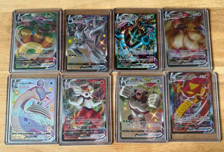 Pokemon kaarten Vmax, Hobby en Vrije tijd, Verzamelkaartspellen | Pokémon, Zo goed als nieuw, Meerdere kaarten, Ophalen of Verzenden