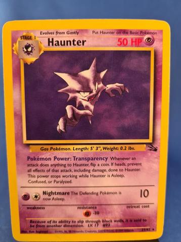 Haunter 21/62 - Fossil beschikbaar voor biedingen