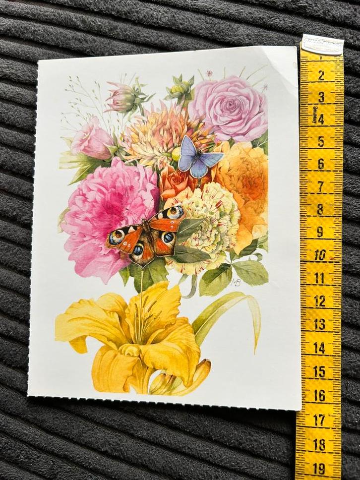 476. Kaart illustr Marjolein Bastin Libelle, Verzamelen, Ansichtkaarten | Themakaarten, 1980 tot heden, Ophalen of Verzenden