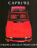 Mercury Capri folders, Ophalen of Verzenden, Zo goed als nieuw, Overige merken