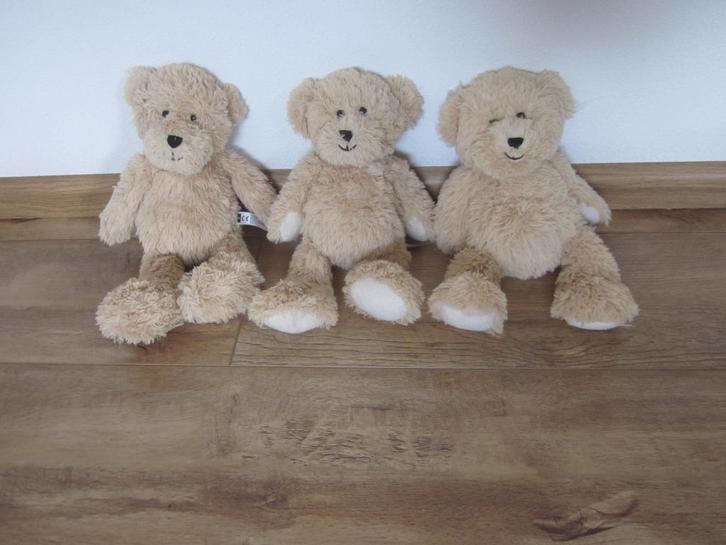 Hema superzacht langharige slungel bungel beer knuffel (3x), Kinderen en Baby's, Speelgoed | Knuffels en Pluche, Nieuw, Beer, Ophalen of Verzenden