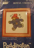 Vintage mini borduurpakketje - Paddington Bear - Muziek, Hobby en Vrije tijd, Borduren en Borduurmachines, Ophalen of Verzenden