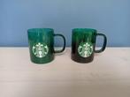 Starbucks mok beker groen glas - per stuk, Nieuw, Ophalen of Verzenden, Glas, Overige stijlen