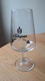 N Diquen Voetglas Fightstreet Brewery - Zo goed als nieuw, Glas of Glazen, Ophalen of Verzenden, Overige stijlen, Glas