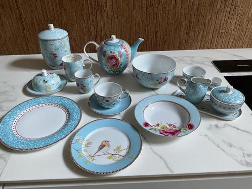 Pip Studio Service 52 items, Huis en Inrichting, Keuken | Servies, Zo goed als nieuw, Compleet servies, Overige stijlen, Porselein