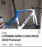 Cube Litening Aero Frameset Maat 56 compleet, Carbon, Zo goed als nieuw, Meer dan 20 versnellingen, 53 tot 57 cm